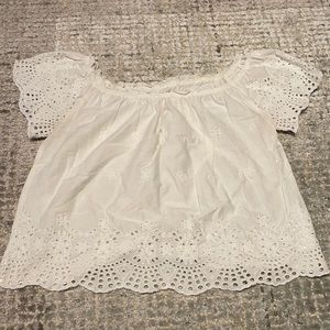 Never worn off the shoulder tee